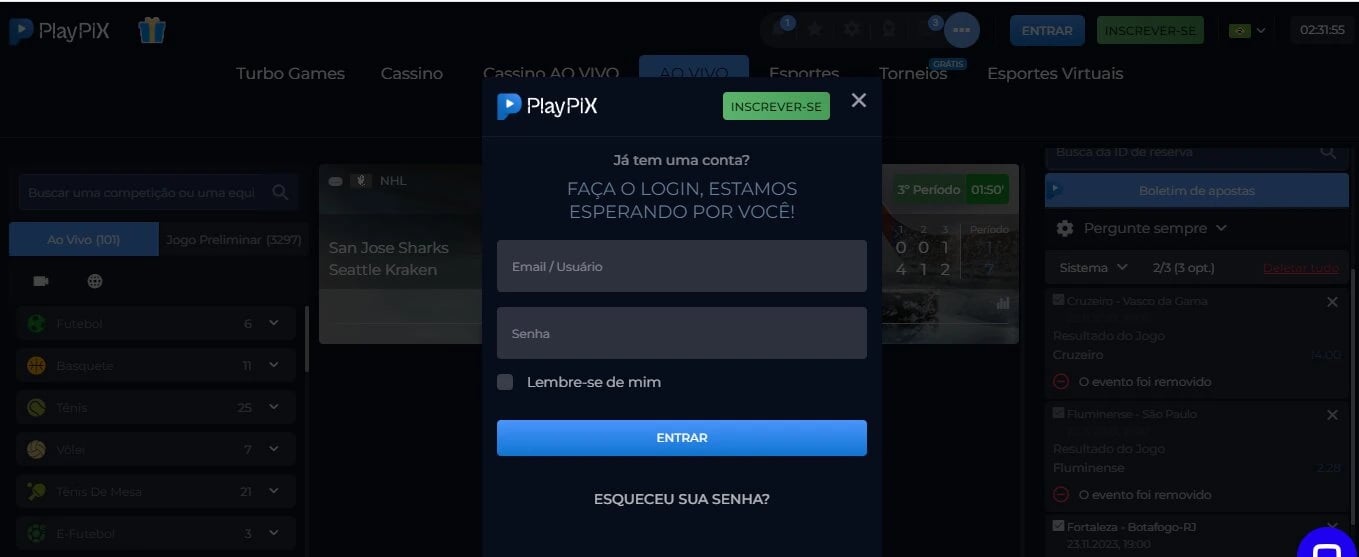 pixbet cassino ao vivo