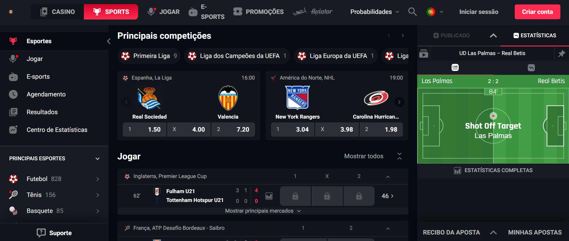 quero ver jogos de futebol ao vivo